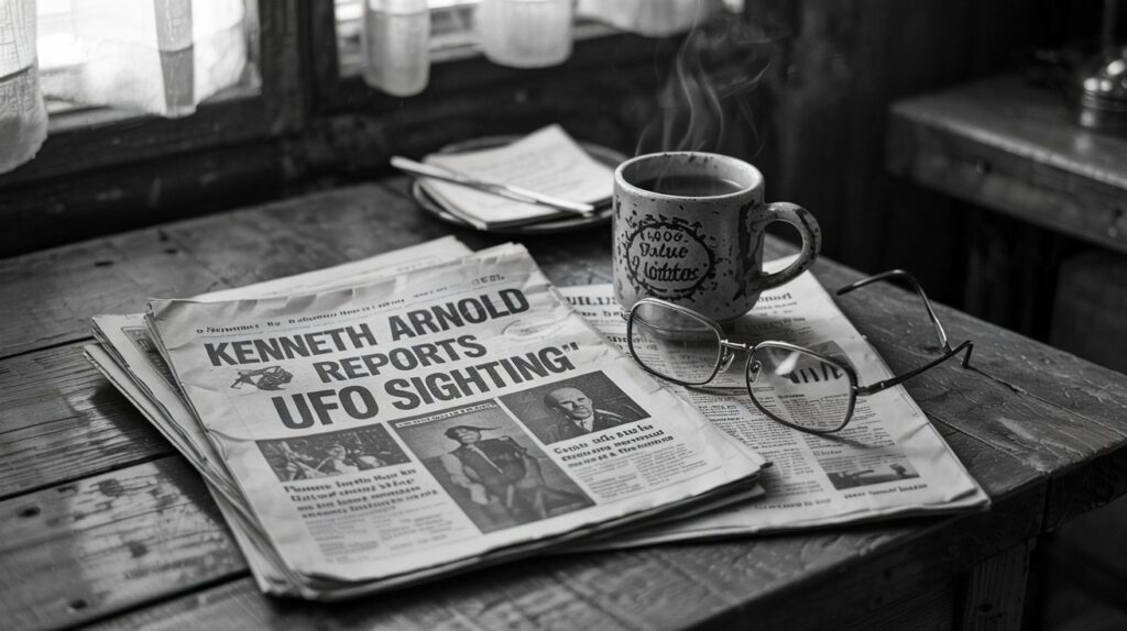 Newspapers from 1947 show Roswell article as a minor story compared to UFO sightings